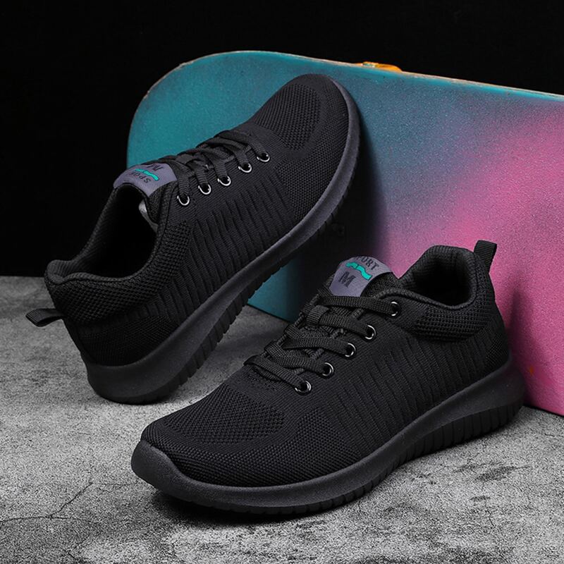 

Guys Lace-up Front Sneakers, Black