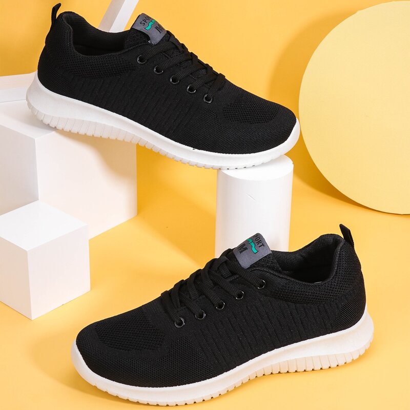 

Guys Lace-up Front Sneakers, Black