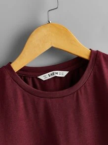 SHEIN Boys Colourblock Short Sleeve Tee - Multicolor - View 4