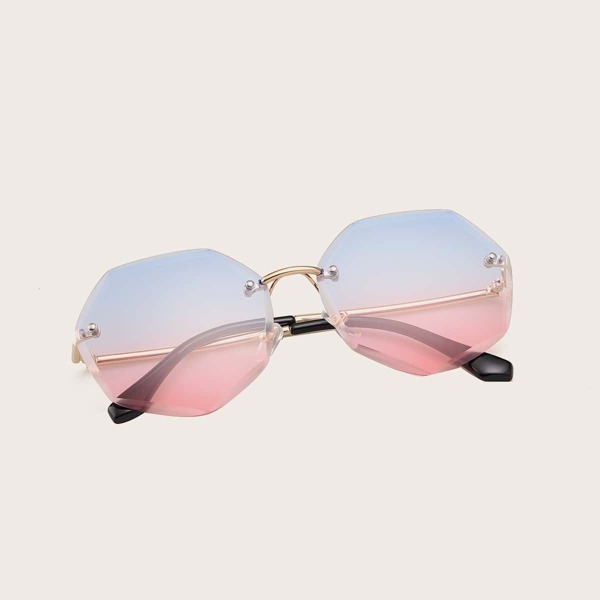 

Girls Rimless Sunglasses, Multicolor