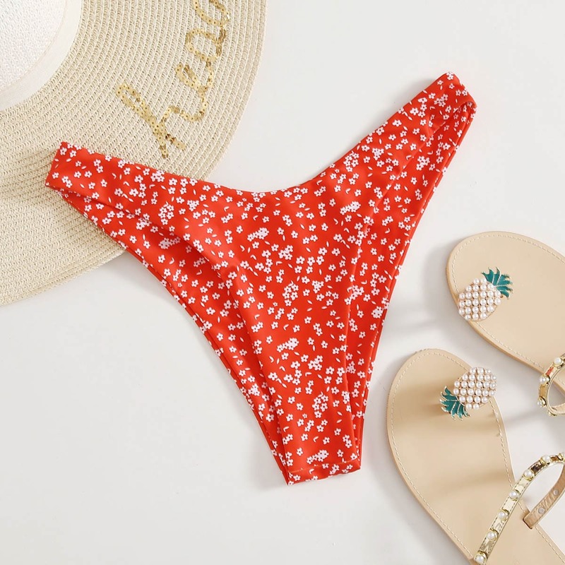 

Ditsy Floral Swimming Panty, Red