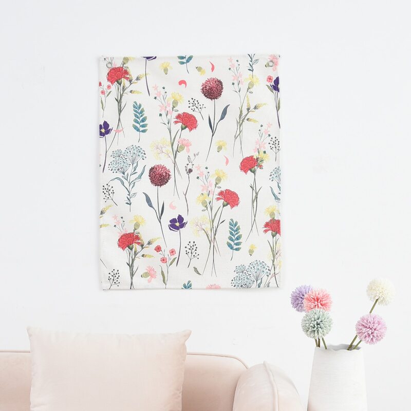 

Floral Print Wall Hanging Cloth, Multicolor