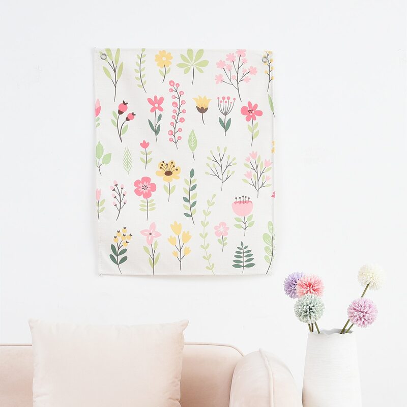 

Floral Print Wall Hanging Cloth, Multicolor