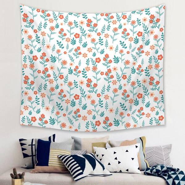 

Ditsy Floral Print Tapestry, Multicolor