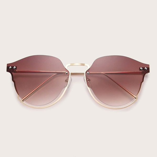 

Men Cat Eye Sunglasses, Brown