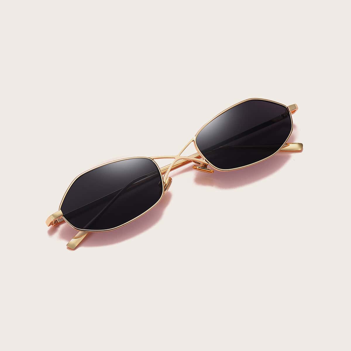 

Guys Metal Frame Sunglasses, Black