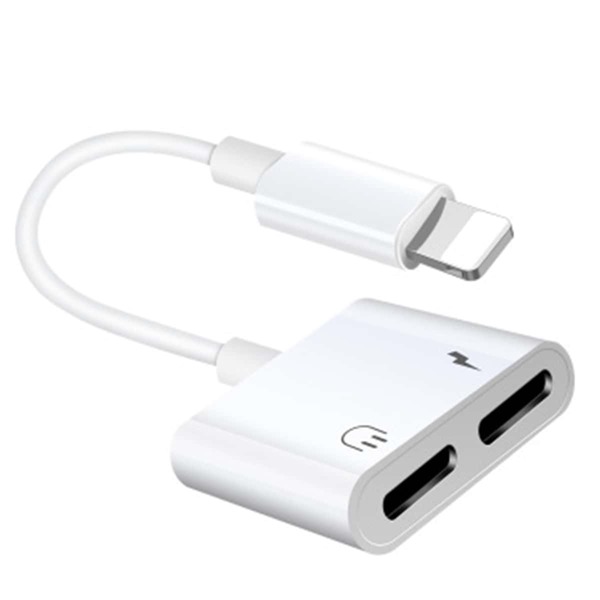 

iPhone 2 в 1 USB-конвертер, Белый