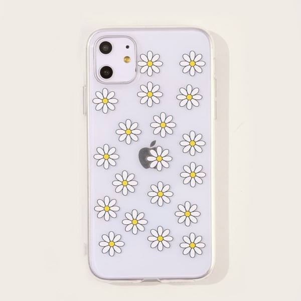 

Чехол для iPhone с цветочным принтом