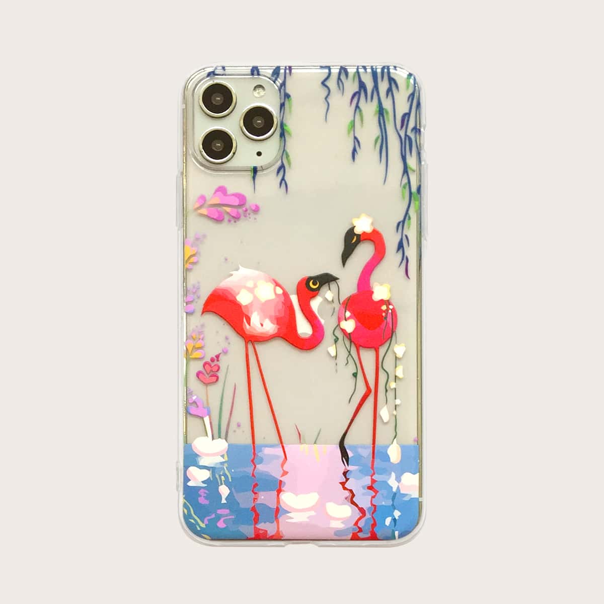 

Flamingo Print iPhone Case, Multicolor