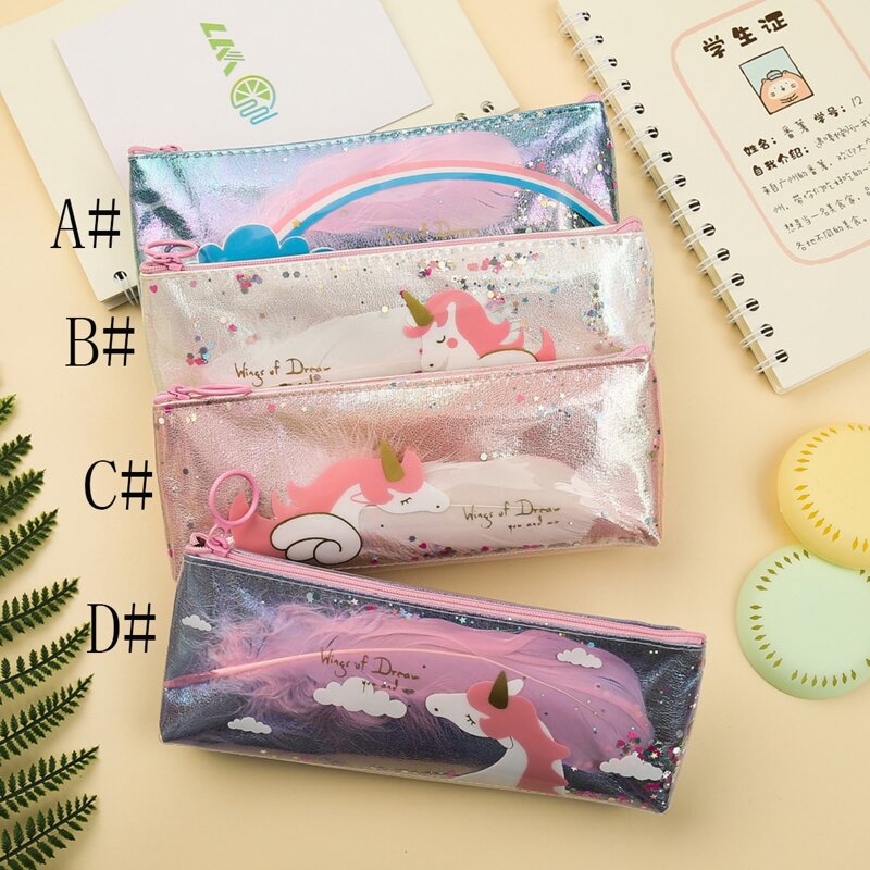 

1pc Cartoon Graphic Pencil Case, Multicolor