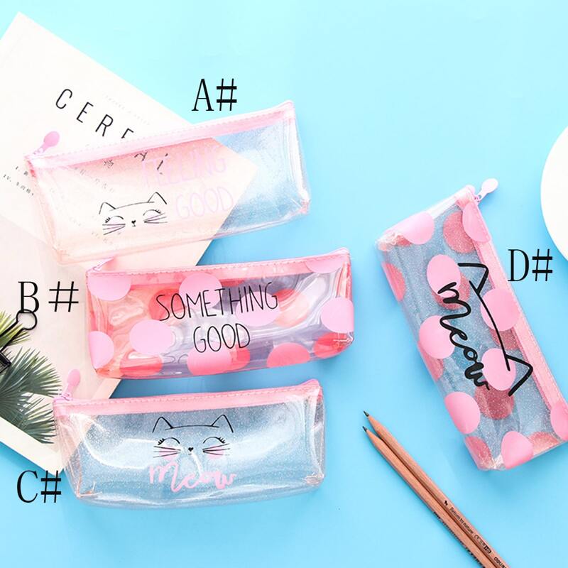 

1pc Cartoon Graphic Pencil Case, Multicolor