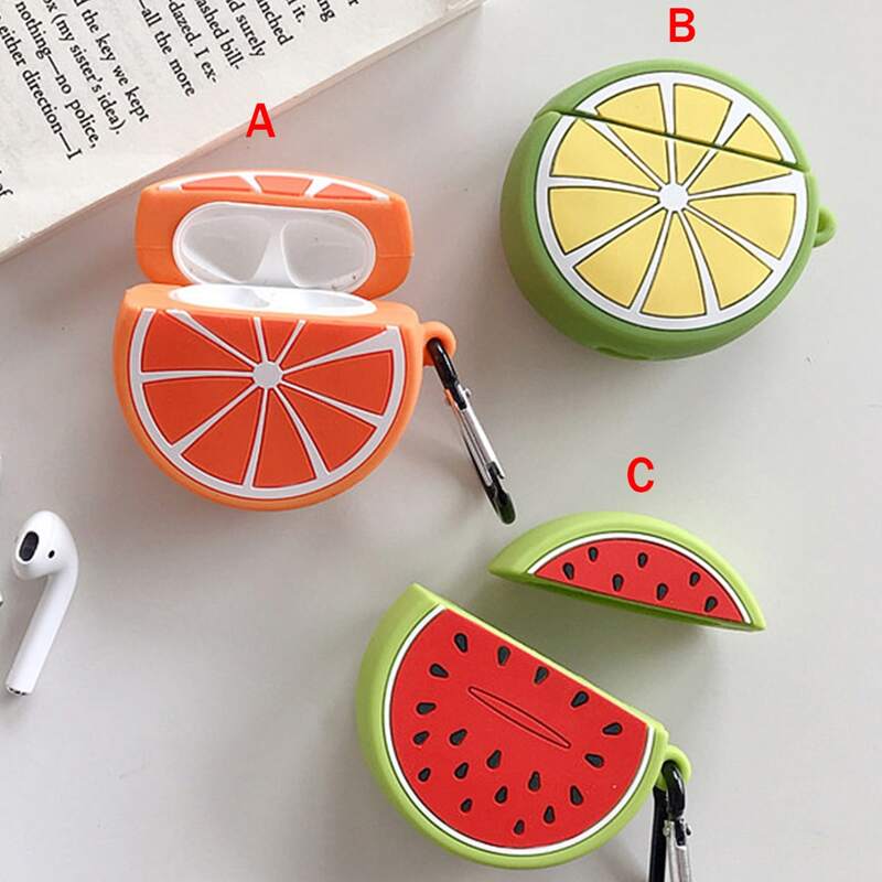 

Fruit Pattern AirPods Case, Multicolor