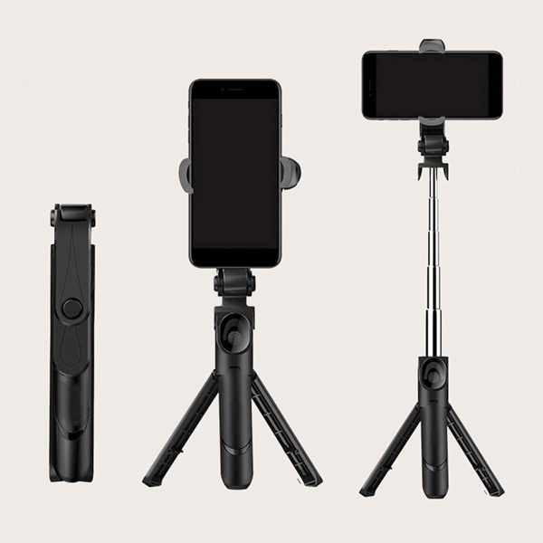 

1pc Phone Tripod, Black