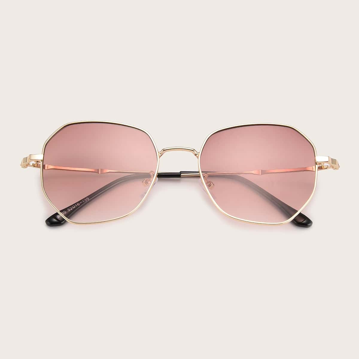 

Guys Metal Frame Sunglasses, Pink