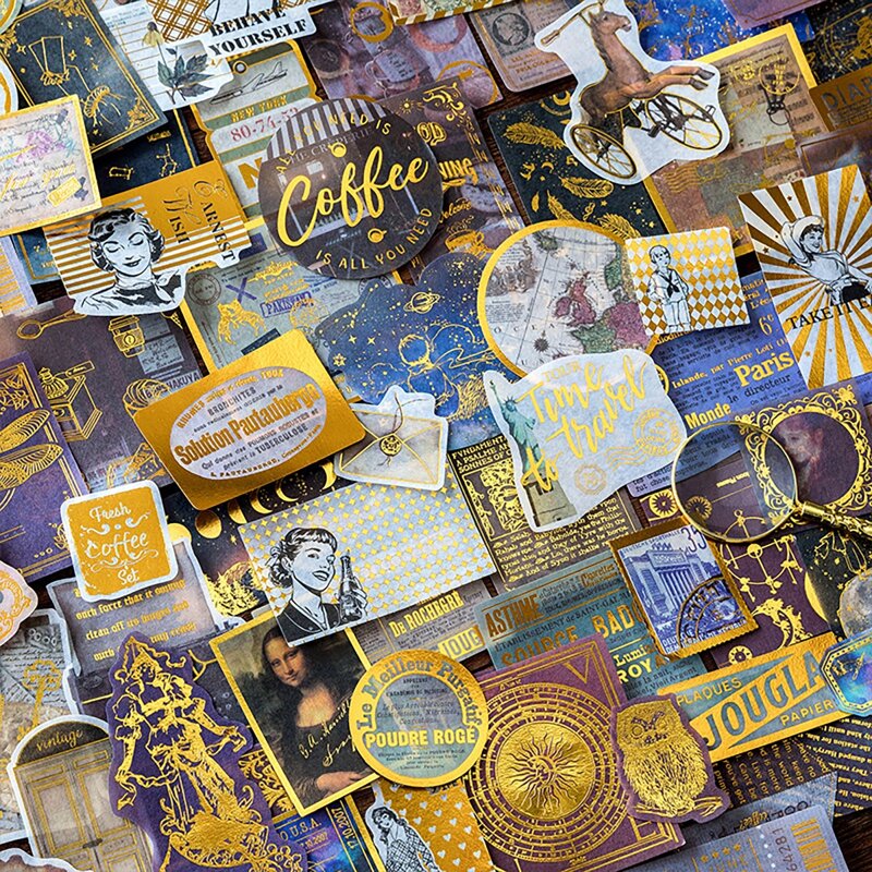 

1pack Mixed Pattern Sticker, Multicolor