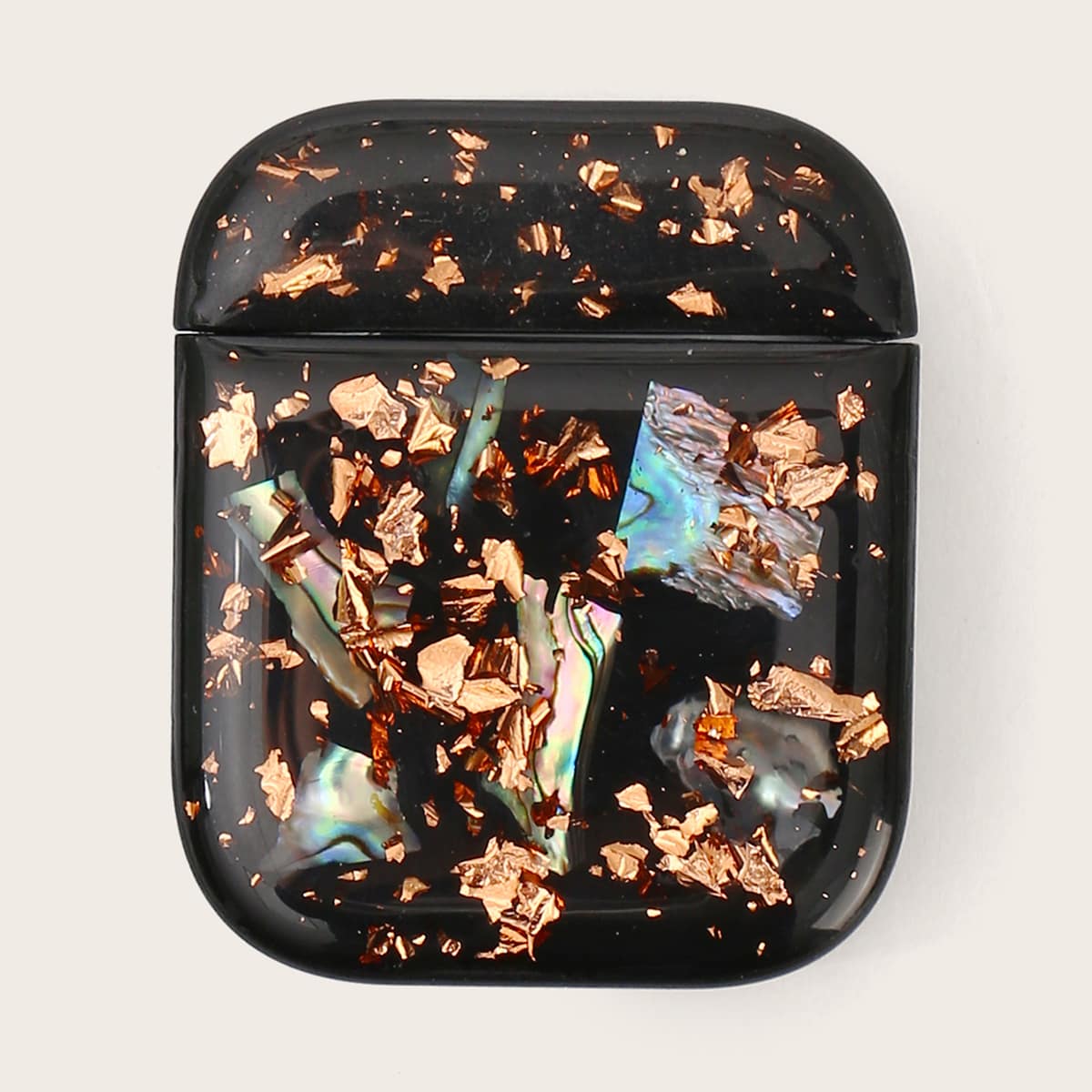 

Shell Pattern AirPods Case, Black