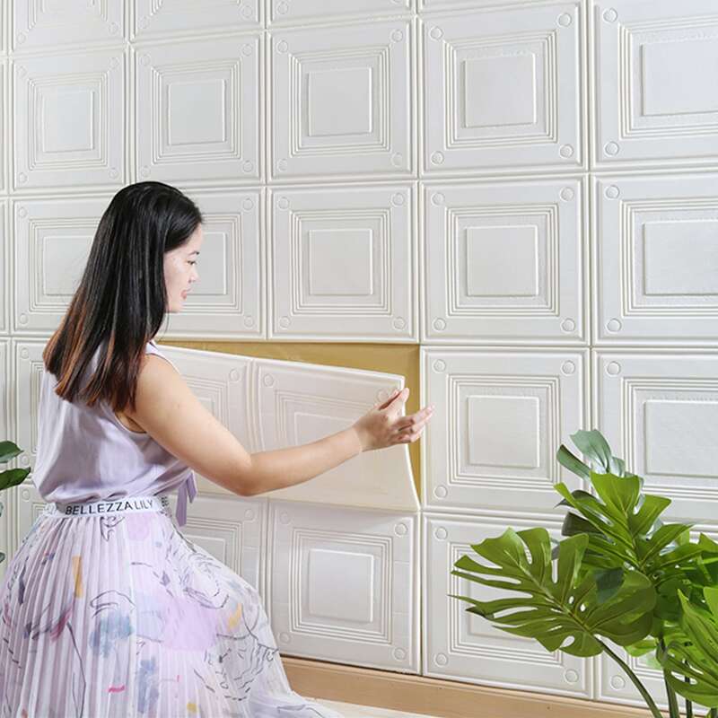

3D Wall Sticker, White