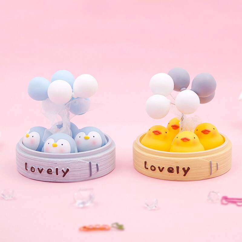 

1pc Cartoon Animal Design Decorative Object, Multicolor