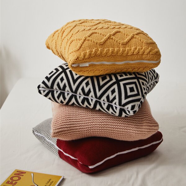 

1pc 2 In 1 Multifunction Cushion Blanket, Multicolor