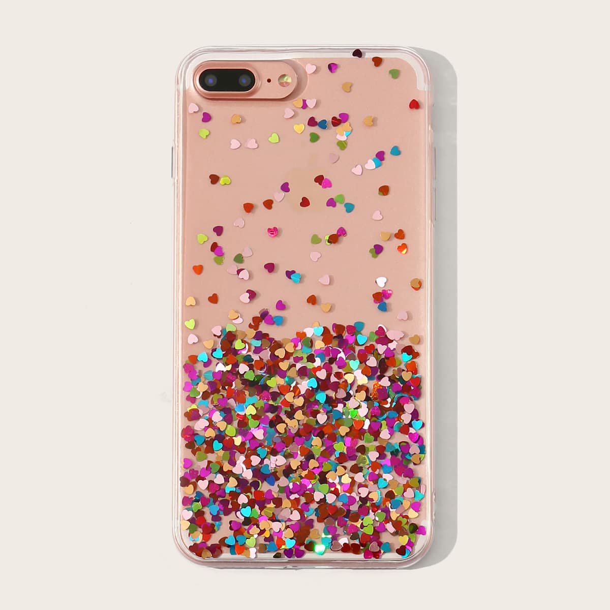 

Sequin iPhone Case, Clear