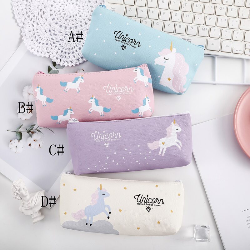 

1pc Cartoon Graphic Pencil Case, Multicolor