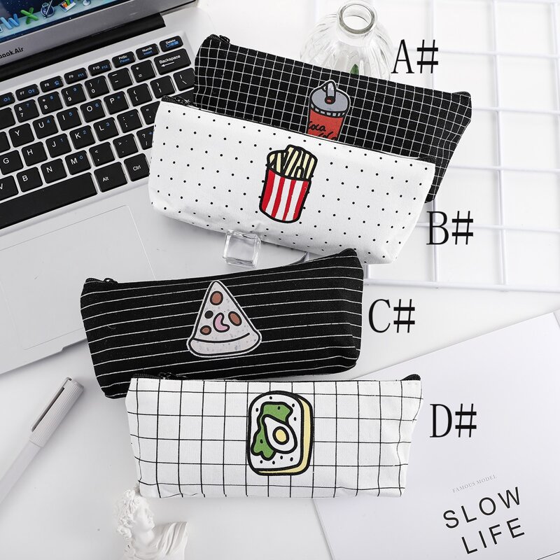 

1pc Cartoon Graphic Pencil Case, Multicolor