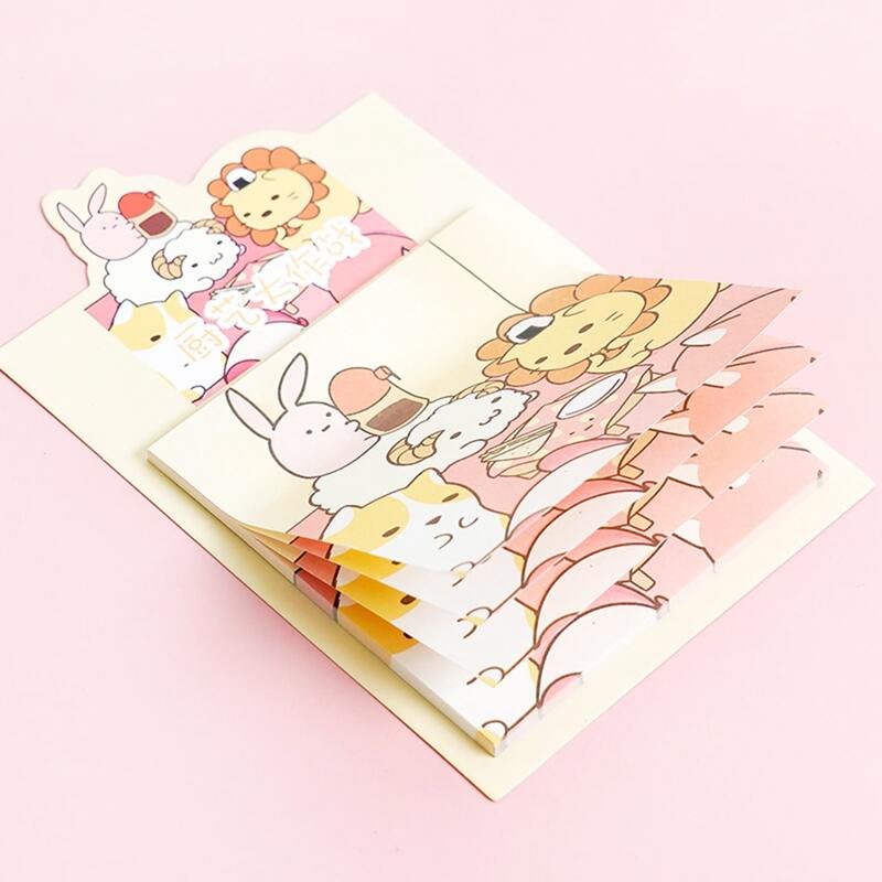 

1pack Cartoon Random Sticky Note, Multicolor