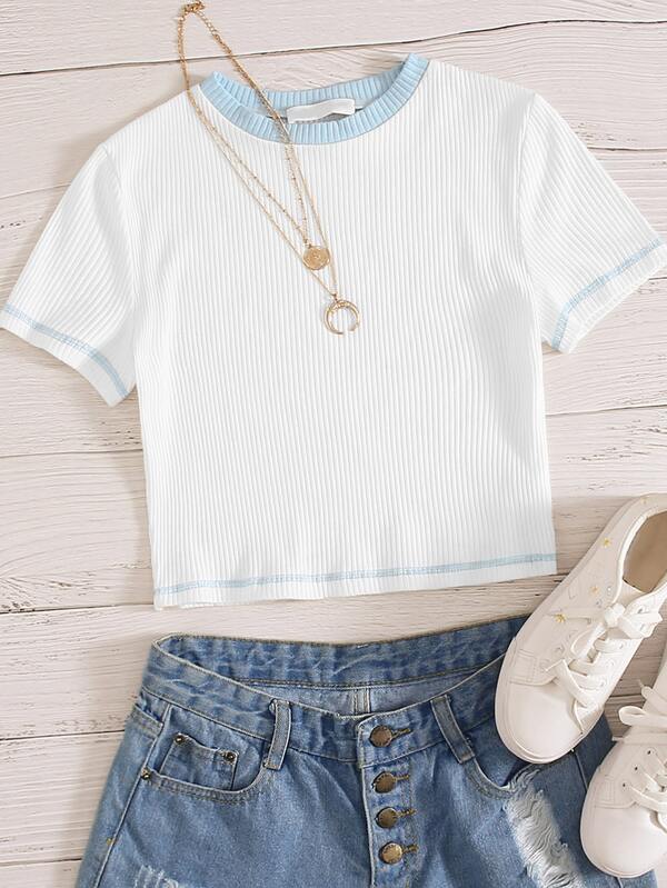 camiseta blanca canale
