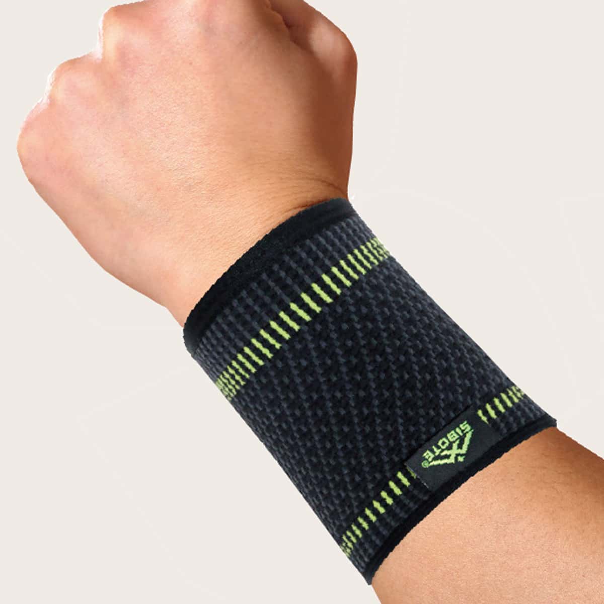 

Letter Graphic Sports Bracers, Black