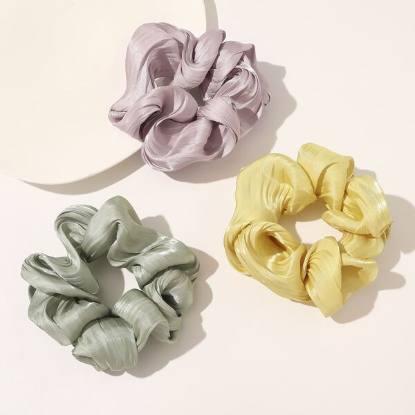 

Твердый Scrunchie 3шт, Многоцветный