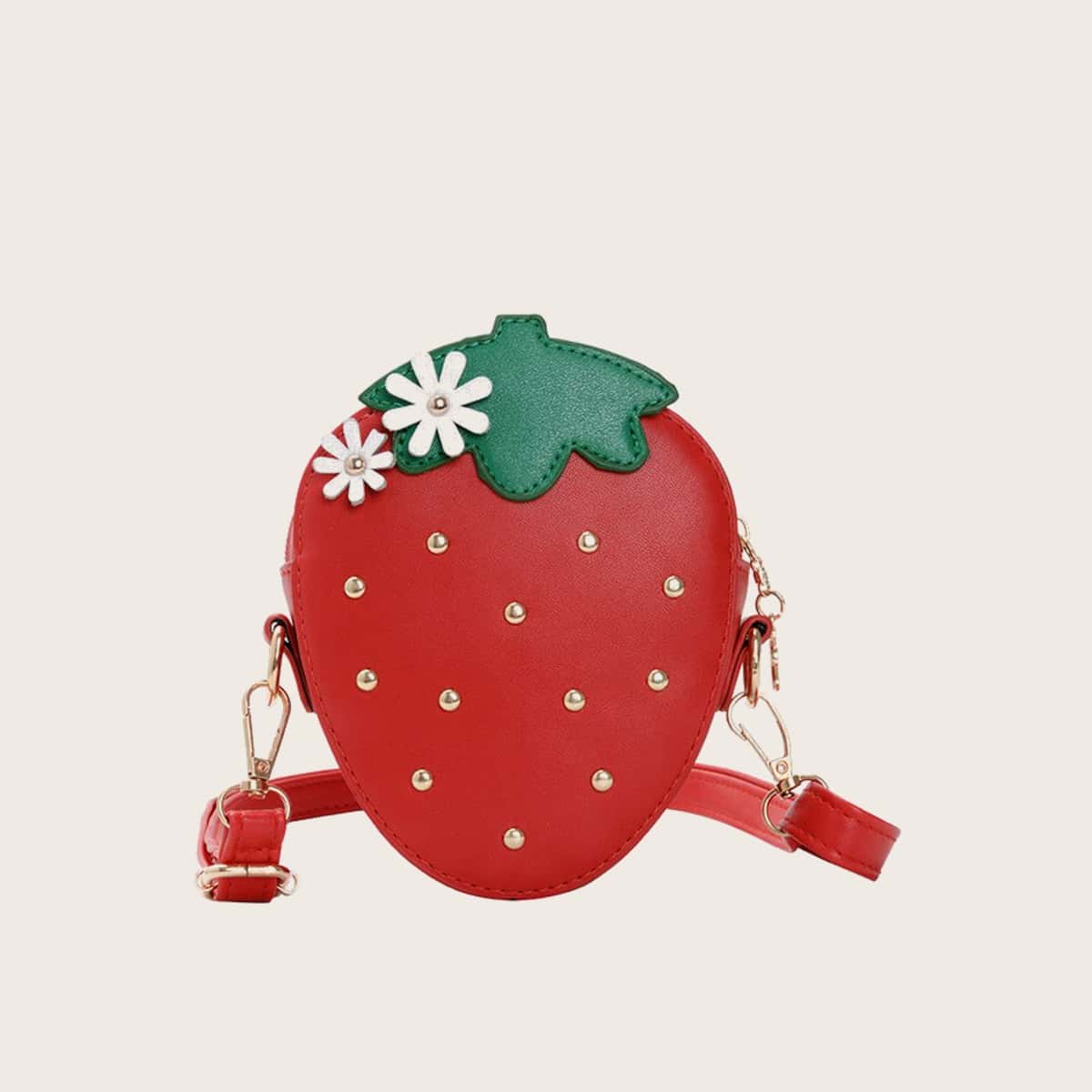 

Strawberry Crossbody Bag, Multicolor