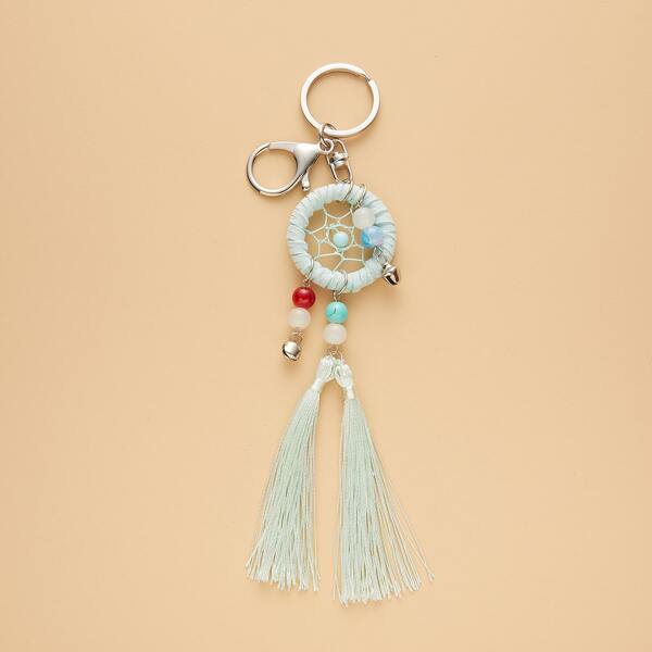 

Dreamcatcher Charm Keychain, Green