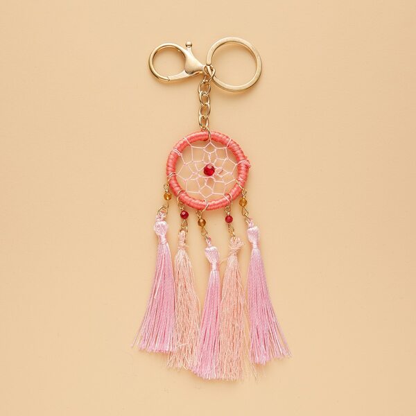 

Dreamcatcher Charm Keychain, Multicolor