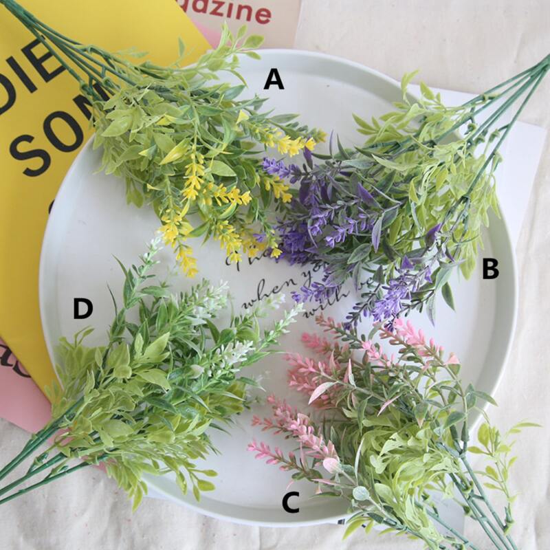 

1bouquet Artificial Lavender, Multicolor