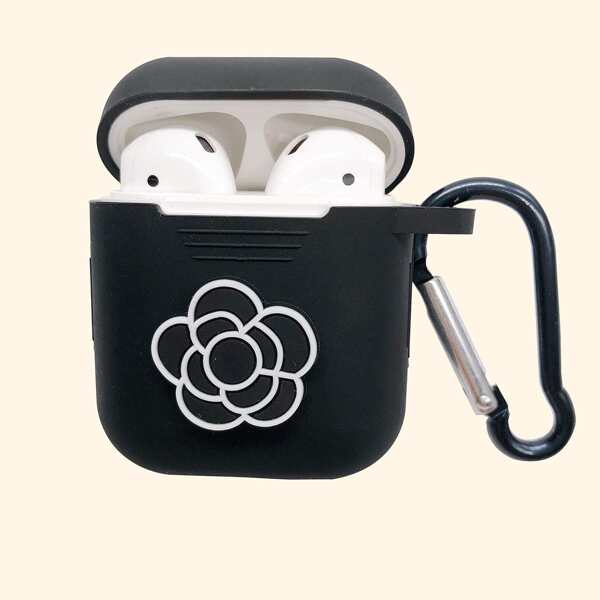 

Силиконовый чехол для Airpods, Чёрный