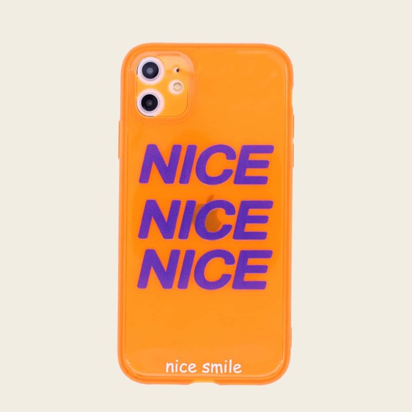 

Слоган Графический чехол для iPhone, Оранжевые