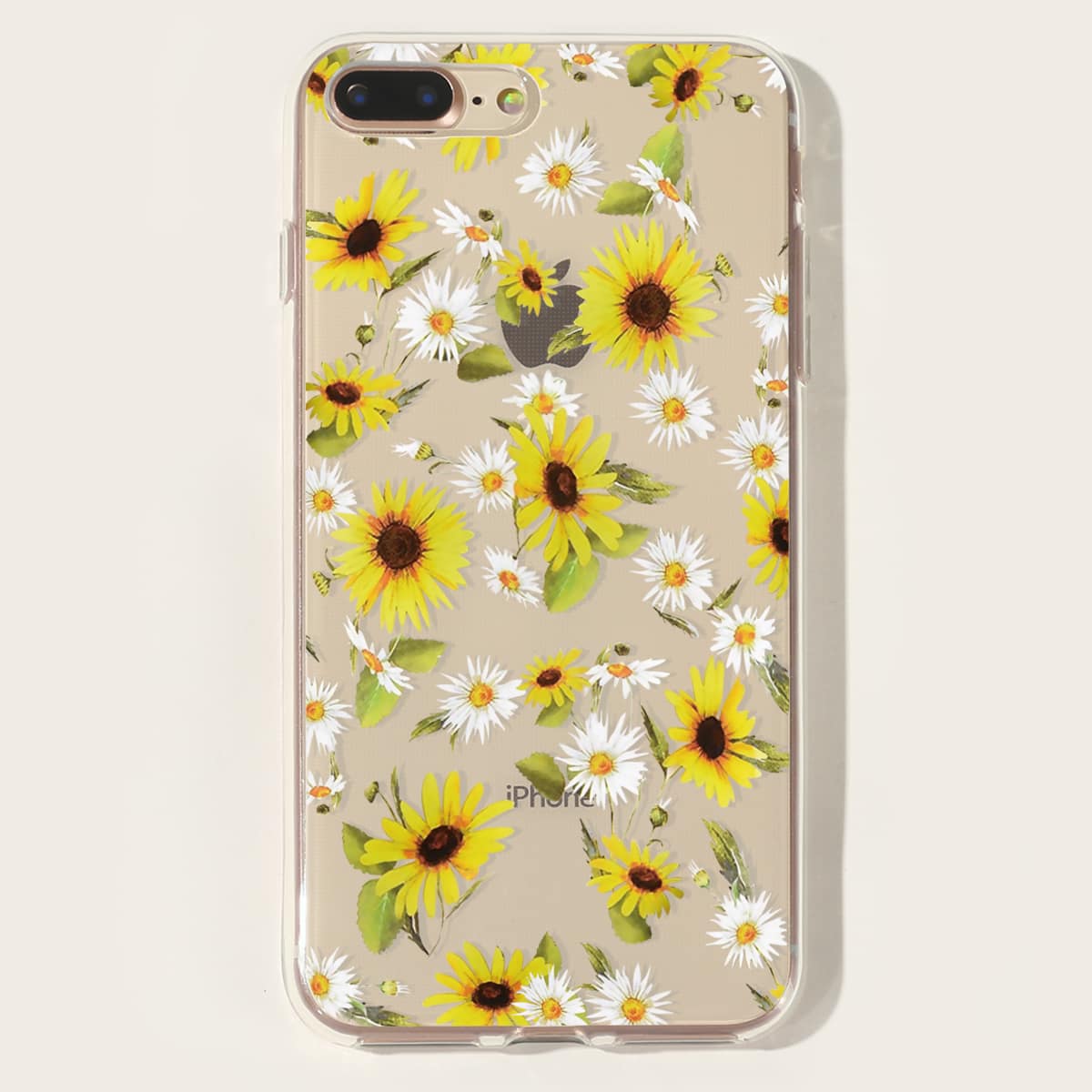 

Sunflower Print iPhone Case, Multicolor