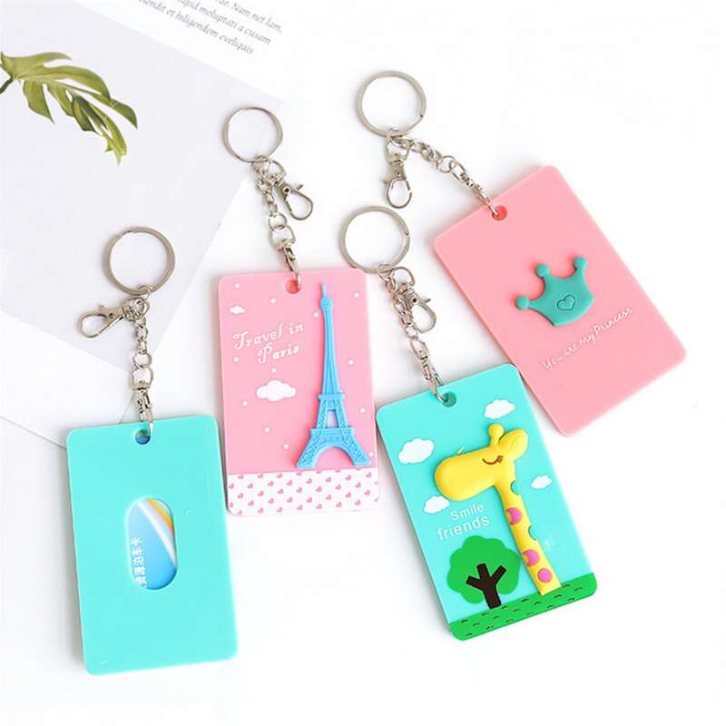

1pc Cartoon Design Random Card Holder, Multicolor
