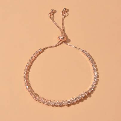 Rhinestone Decor Bracelet