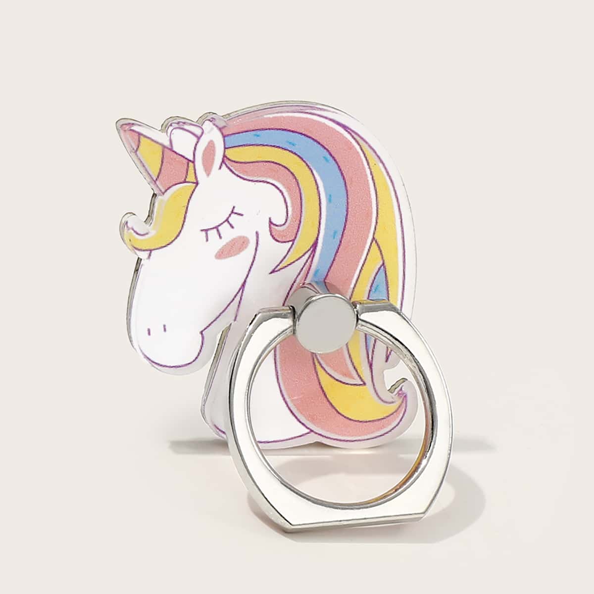 

Unicorn Shaped Phone Holder, Multicolor