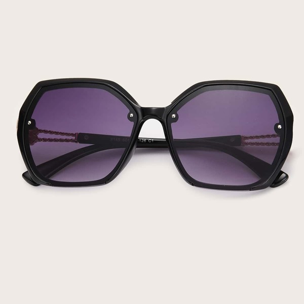 

Acrylic Frame Sunglasses, Purple