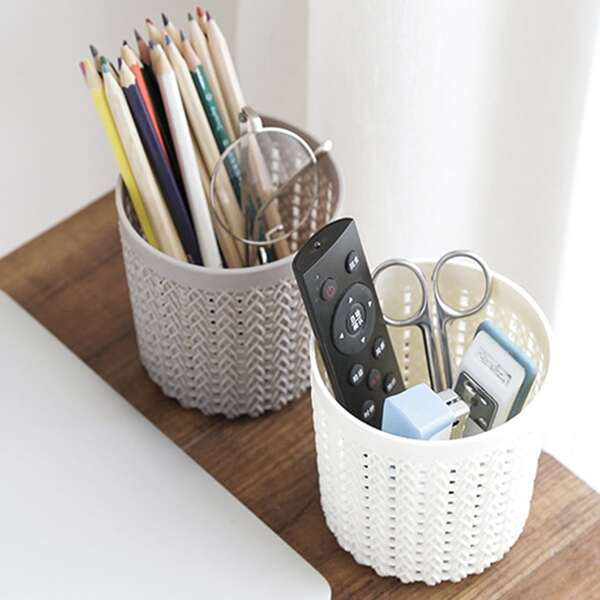 

1pc Desktop Solid Storage Box, Multicolor