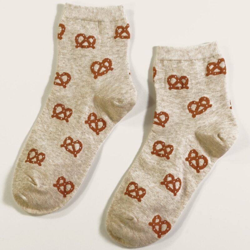 

Bow Knot Pattern Socks, Multicolor