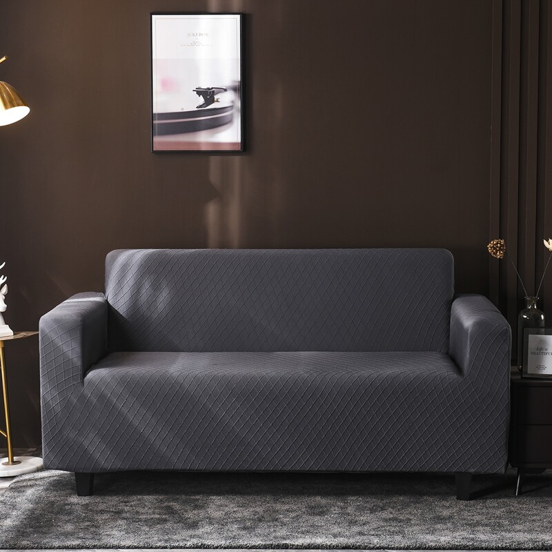 

Solid Stretchy Sofa Cover, Grey