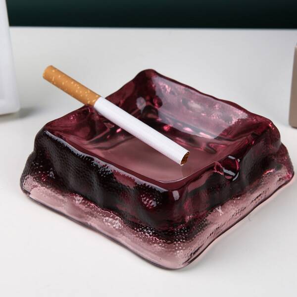 

Solid Multifunction Ashtray, Purple