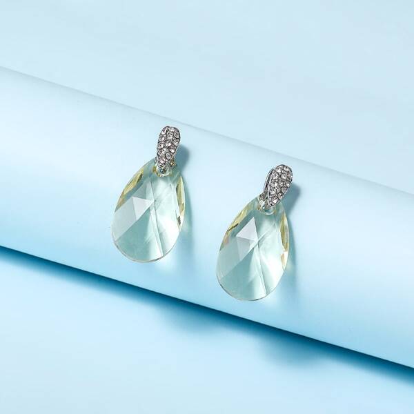 

Crystal Rhinestone Earrings, Multicolor