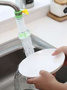 1pc Kitchen Faucet Splash Head Extension - Multicolor - View 3