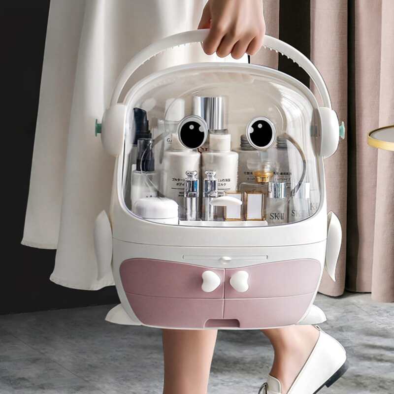 

Cartoon Design Cosmetic Storage Box, Multicolor