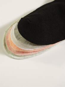 6pairs vớ hoa văn - Nhiều màu - Xem 3