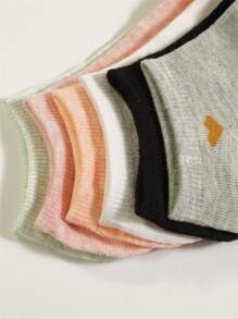 6pairs vớ hoa văn - Nhiều màu - Xem 4